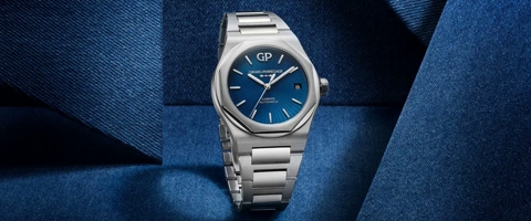 Girard-Perregaux Laureato Japan «Aiiro» Limited Edition фото