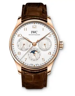 Iwc portugieser chronograph on sale gold