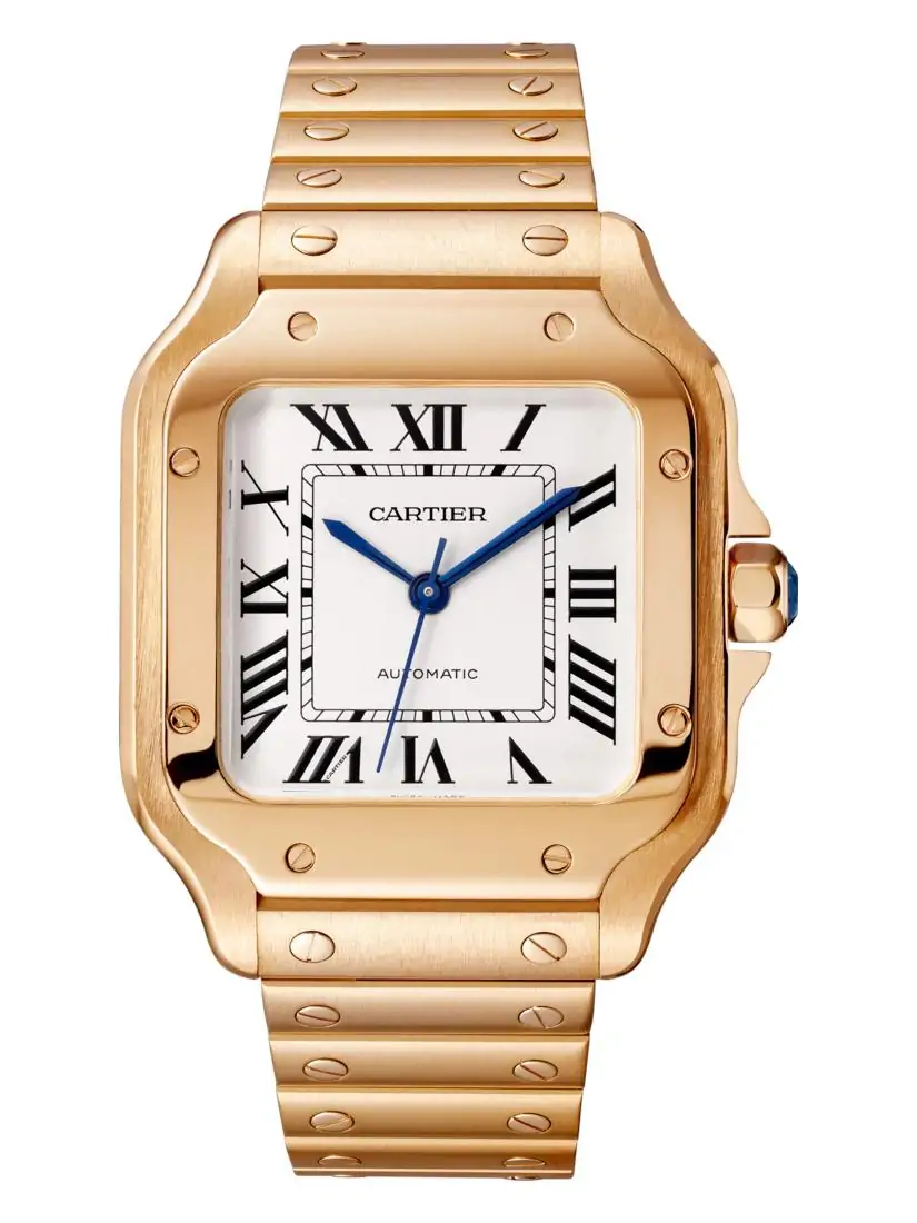 cartier santos steel